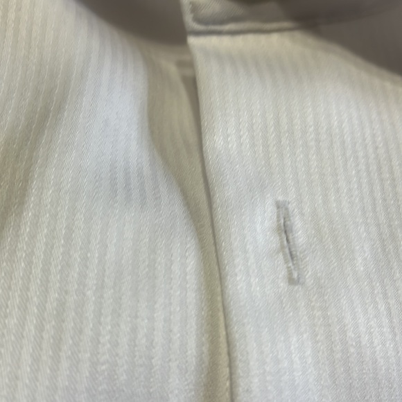 (490)NWOT Mens long sleeve white dress shirt by pronto Uomo. Size 17-34/35. - Picture 4 of 8